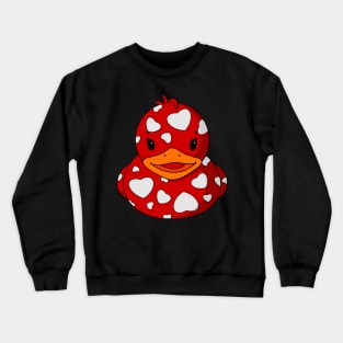 Valentine Rubber Duck Crewneck Sweatshirt